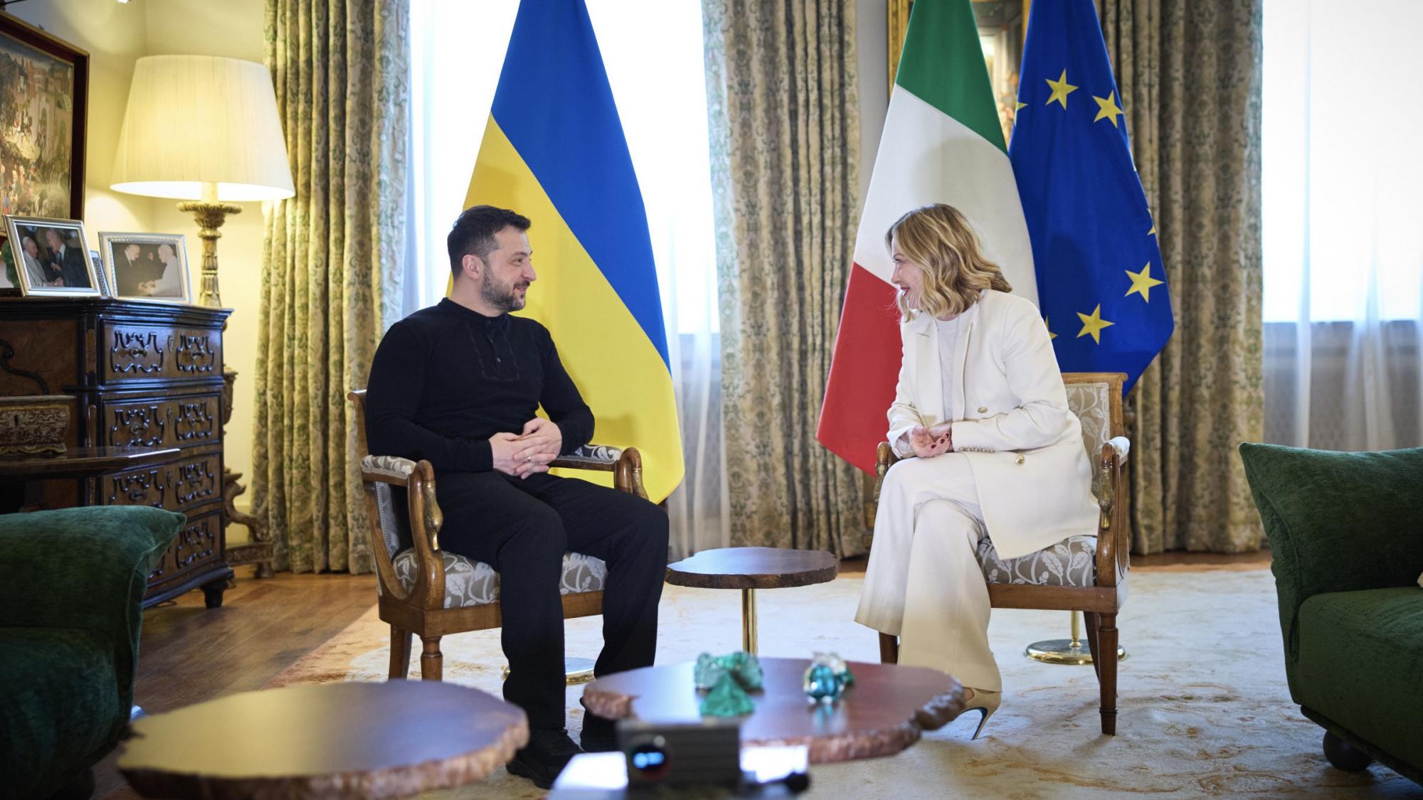 Зеленський поговорив телефоном з Мелоні: "Хороша розмова, як завжди, класні ідеї"